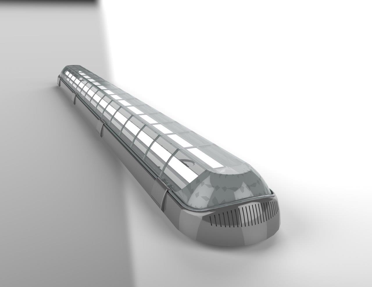 גוף תאורה תעשייתי(9)עוצב על ידי אירית פרג'ון רולדאו, סטודיו " מרעיון למוצר", עבור " געש תאורה".