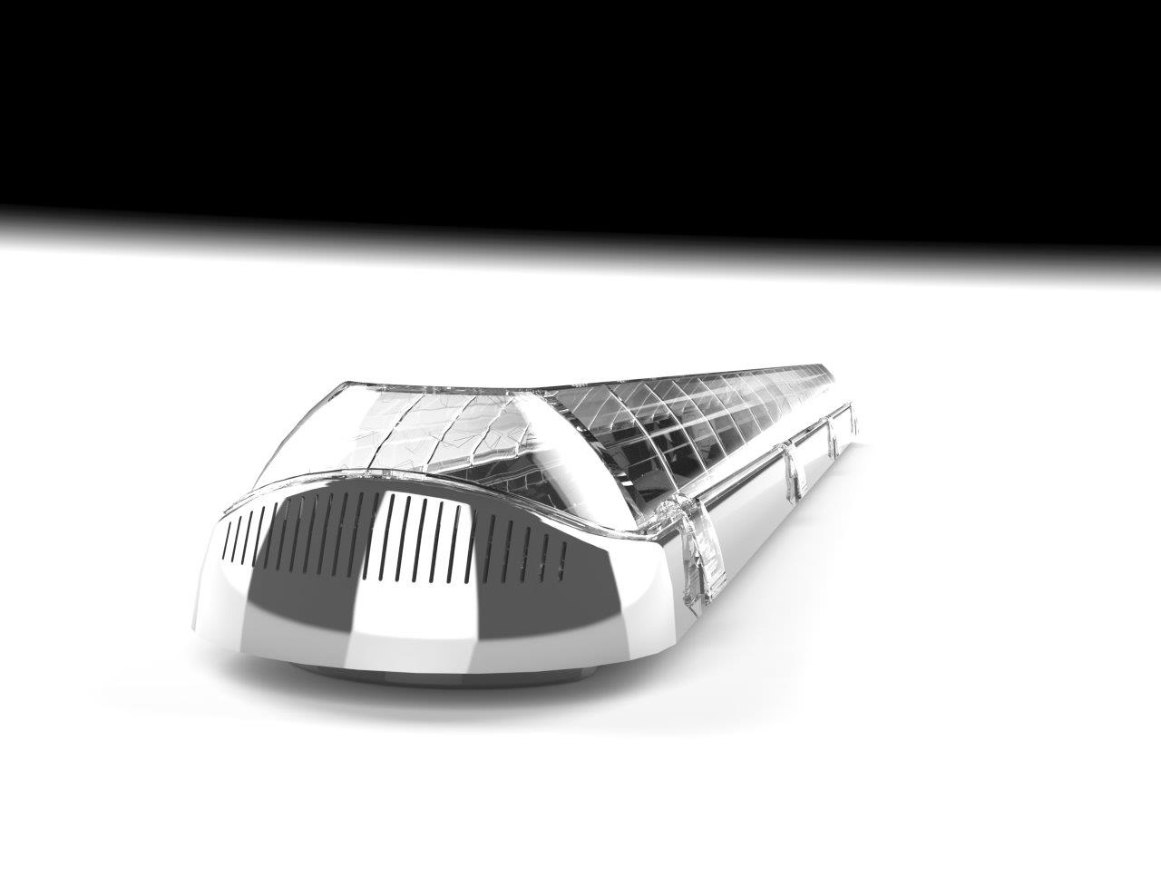 גוף תאורה תעשייתי(6)עוצב על ידי אירית פרג'ון רולדאו, סטודיו " מרעיון למוצר", עבור " געש תאורה".