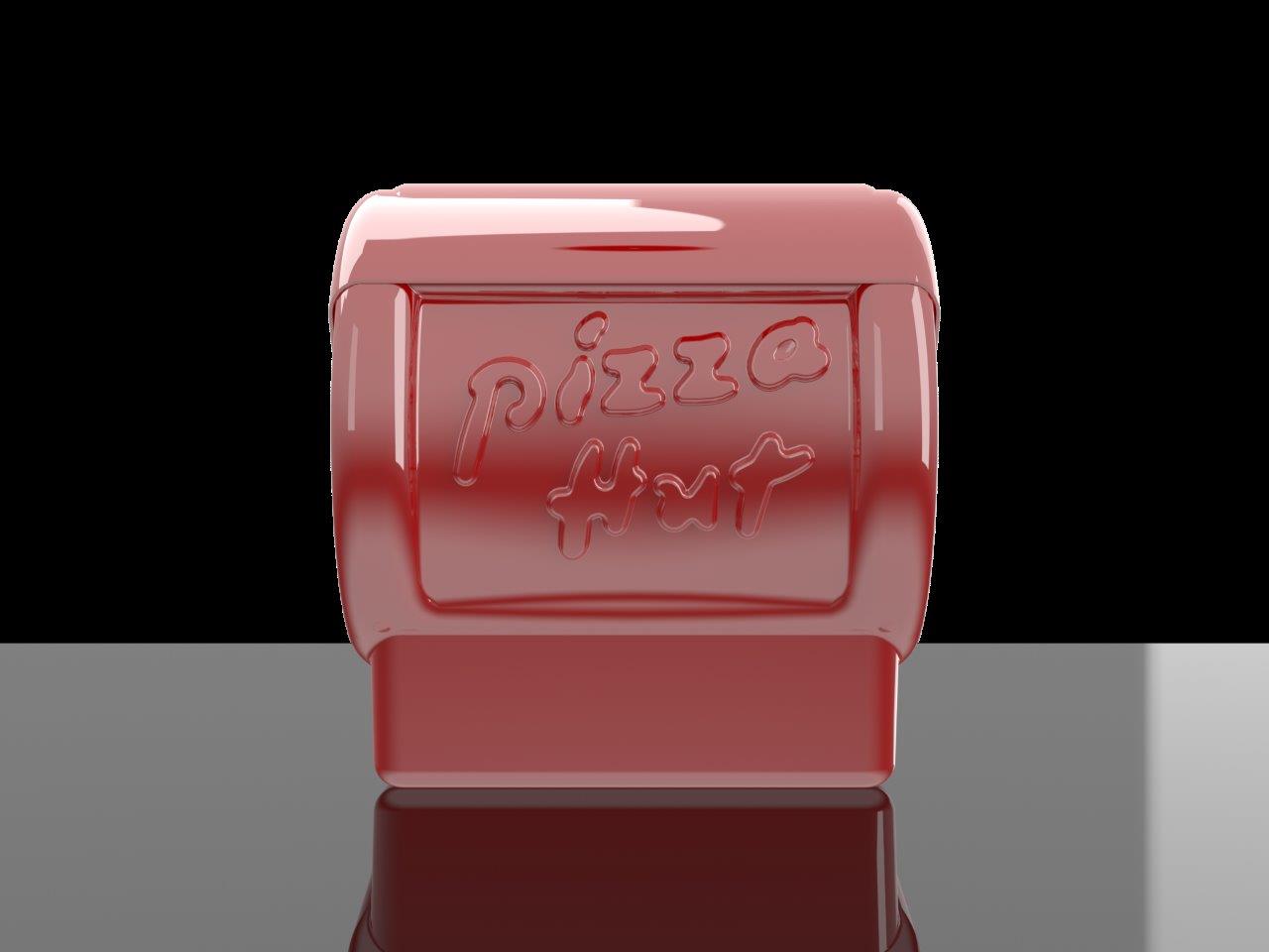 ארגז משלוחים לפיצה האט ( Pizza Hut(4). עוצב על ידי אירית פרג'ון רולדאו. סטודיו " מרעיון למוצר"